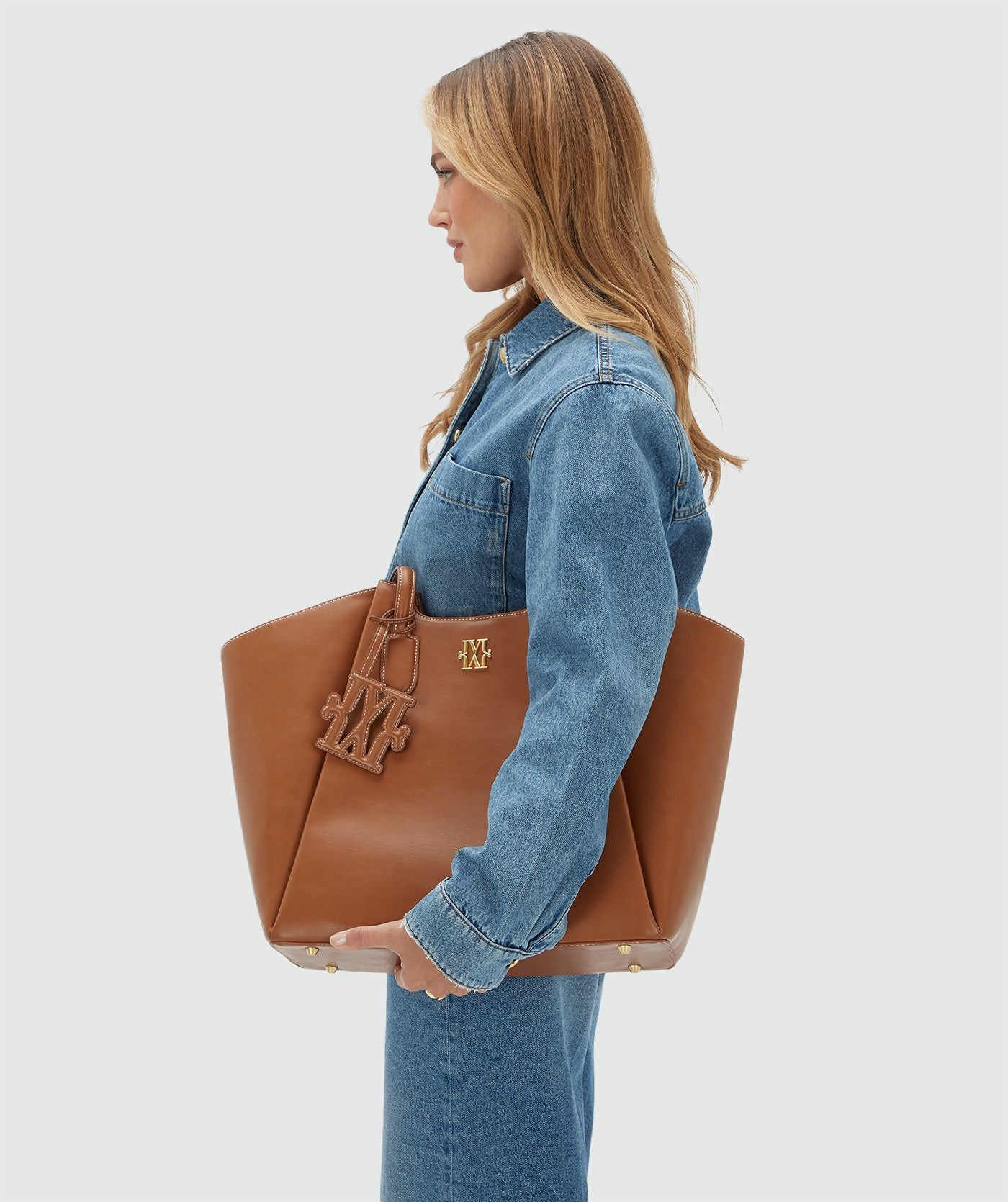 JV-ALISA Shopper - Cognac