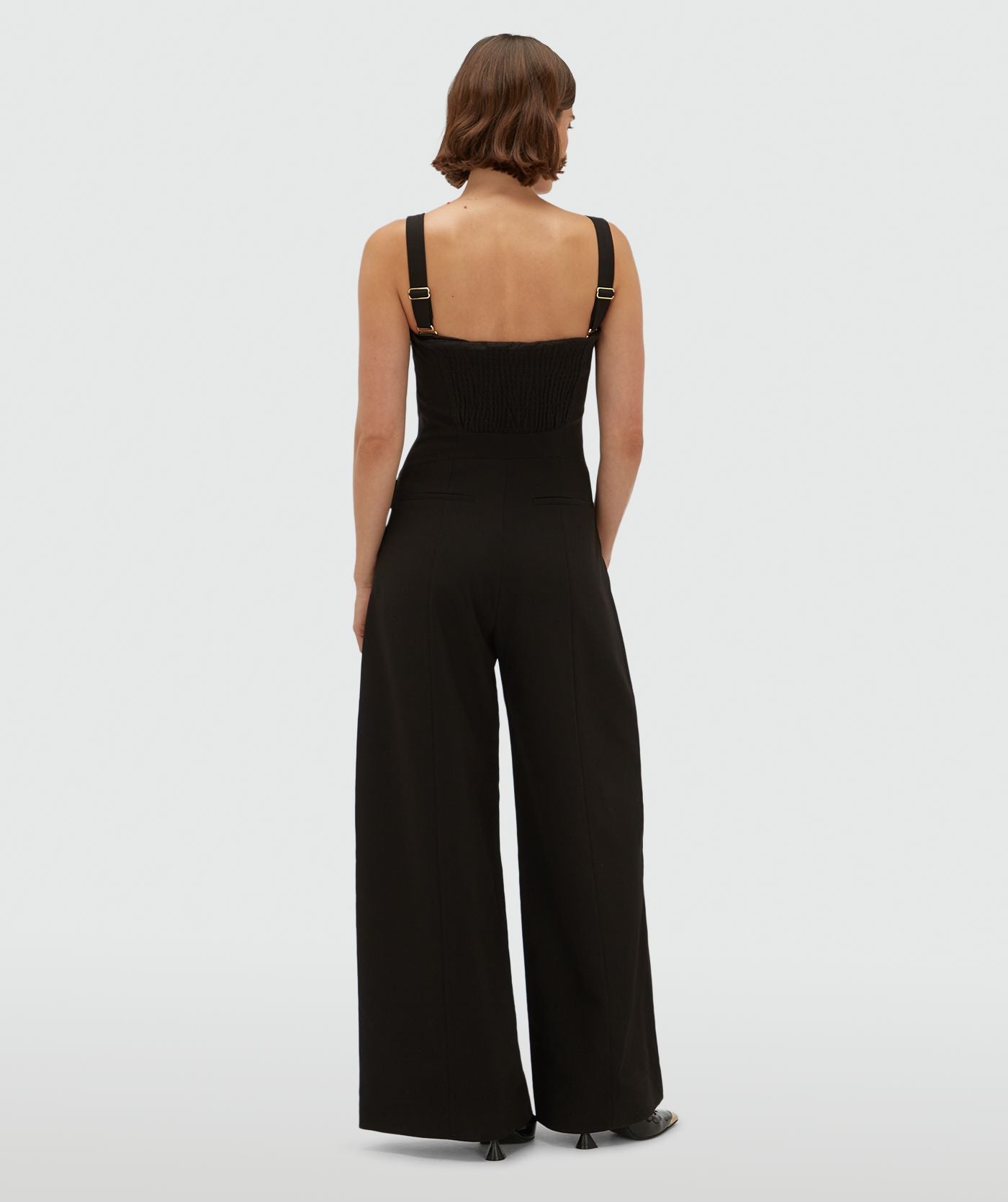 JV-CHANA wide leg jumpsuit - black