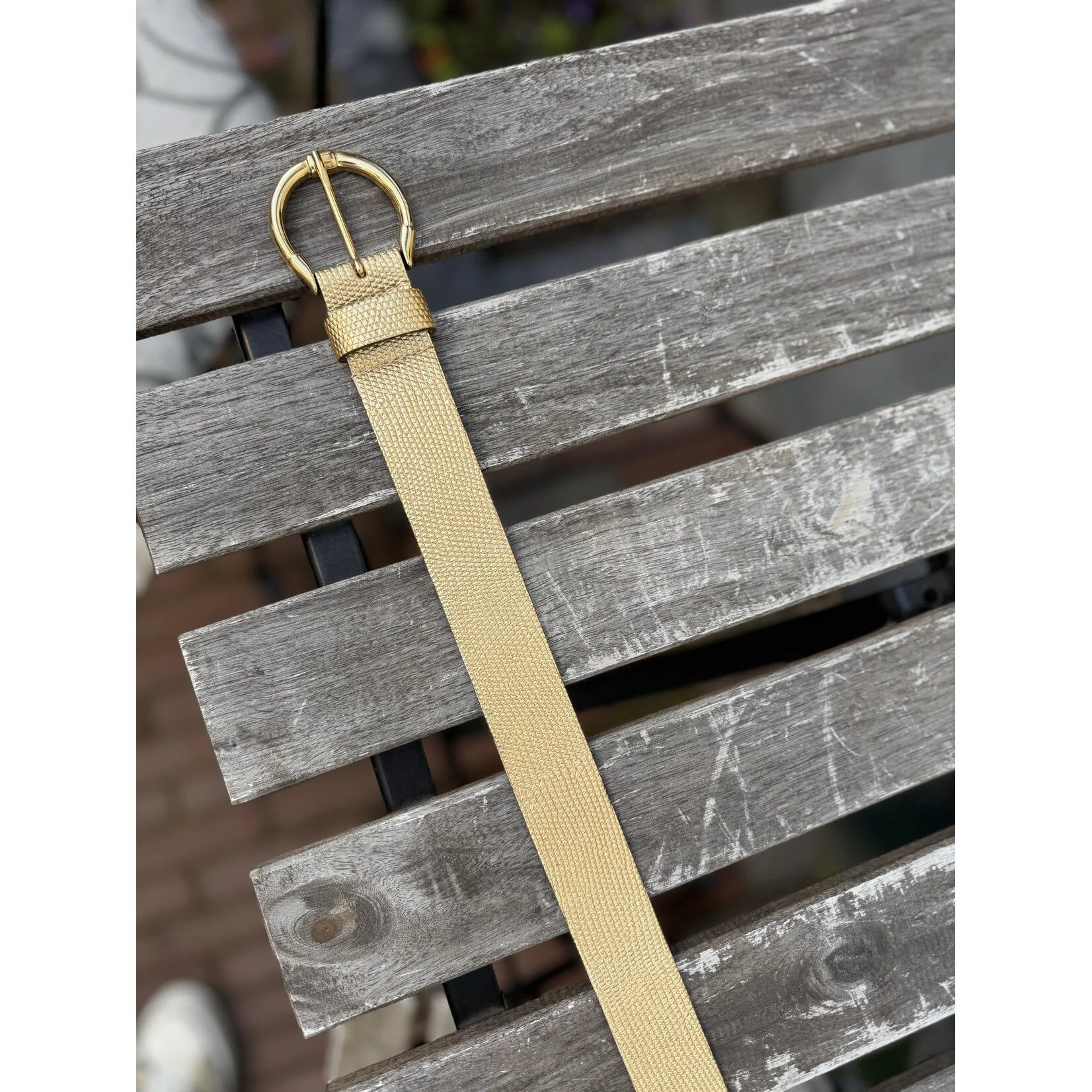 20822 Metallic Bubble Champagne/Gold
