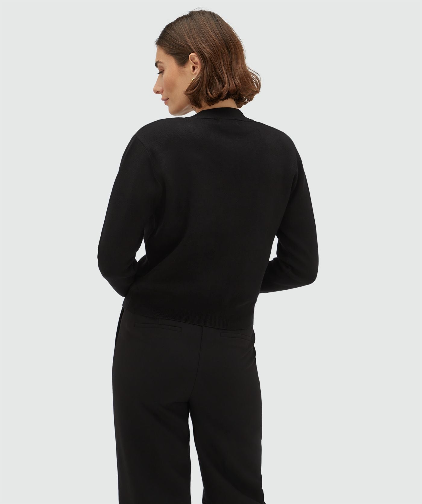 JV-FLISS Regular Fit Vest - Black