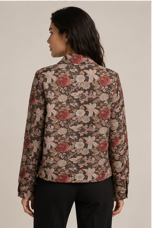Blazer Riga Bloem - Aster Choco