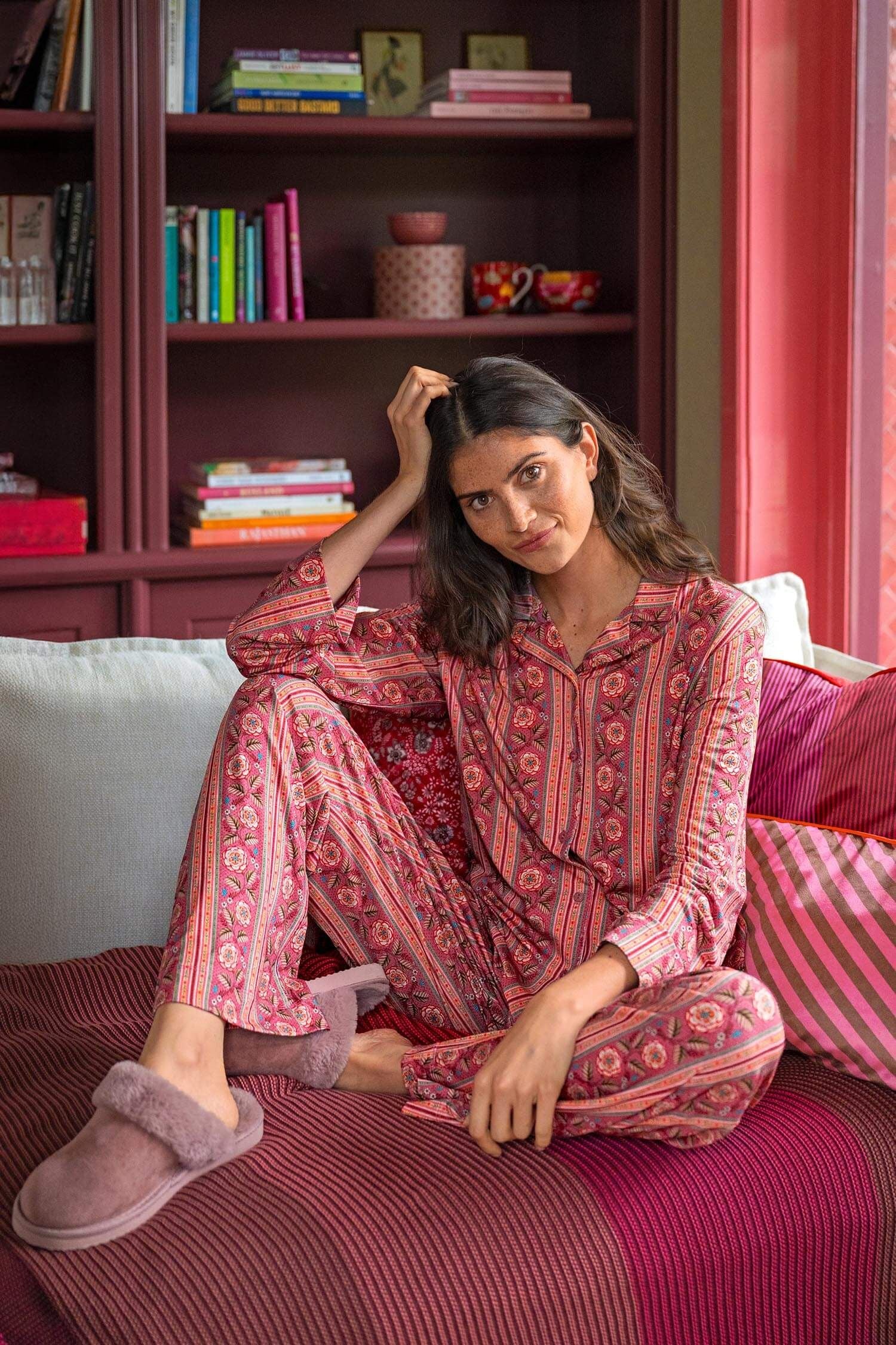 Faye Top Lange Mouw Rosa Rani Roze