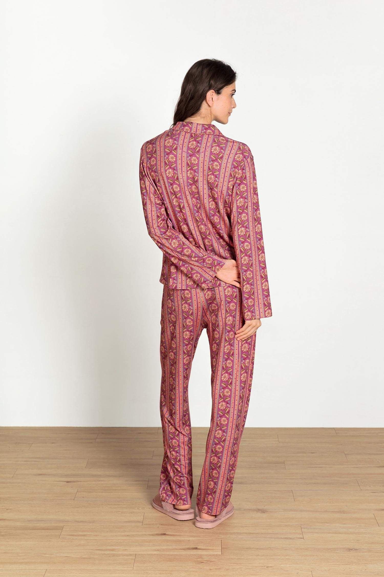 Faye Top Lange Mouw Rosa Rani Roze