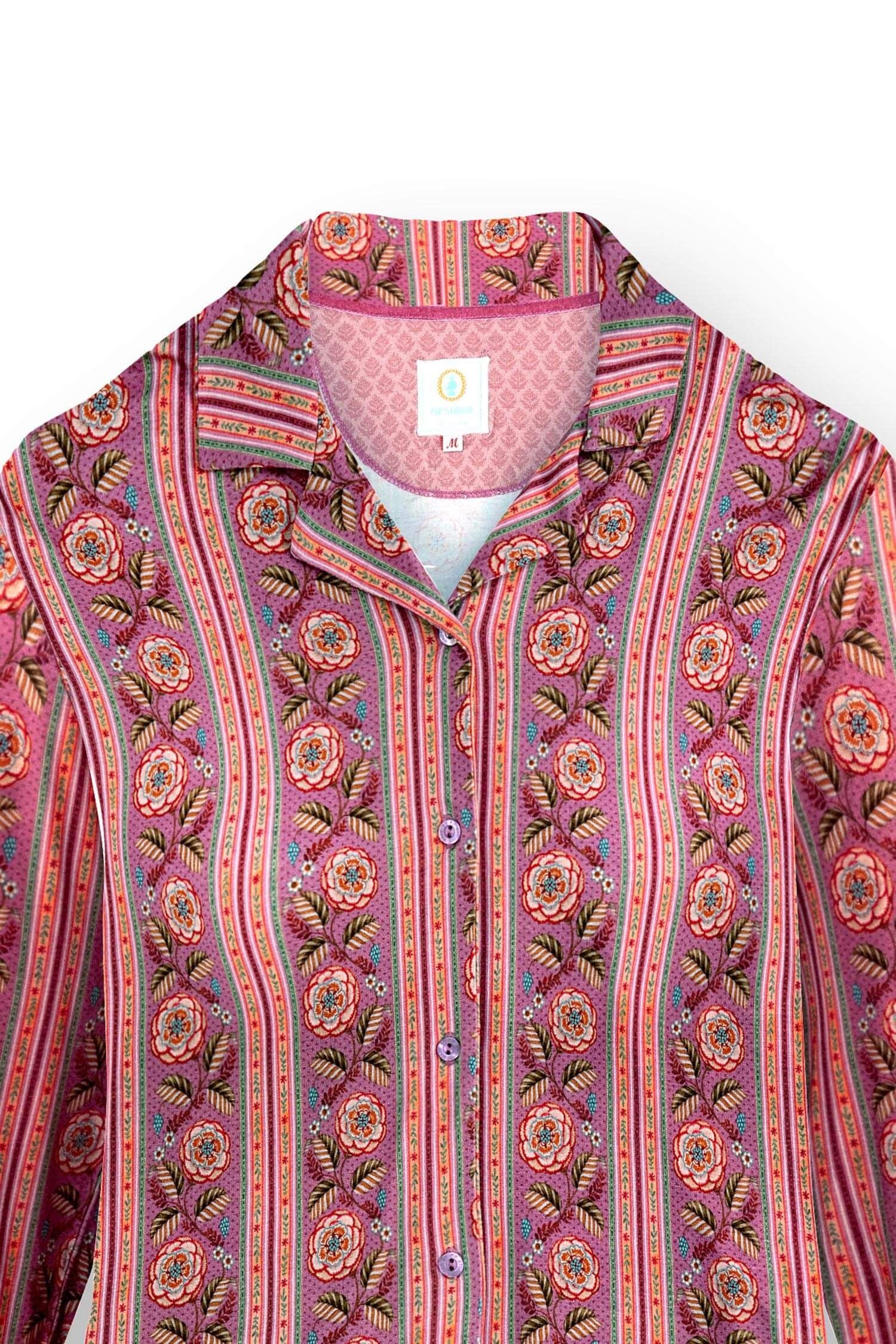 Faye Top Lange Mouw Rosa Rani Roze