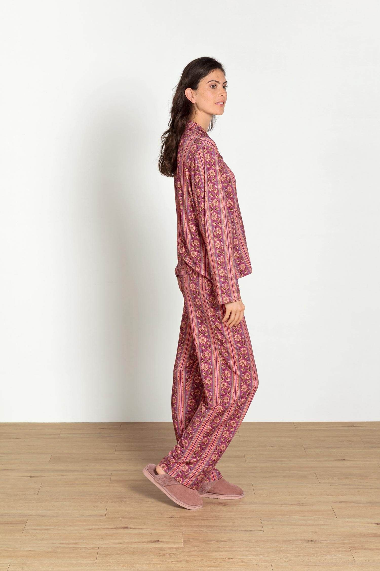 Faye Top Lange Mouw Rosa Rani Roze