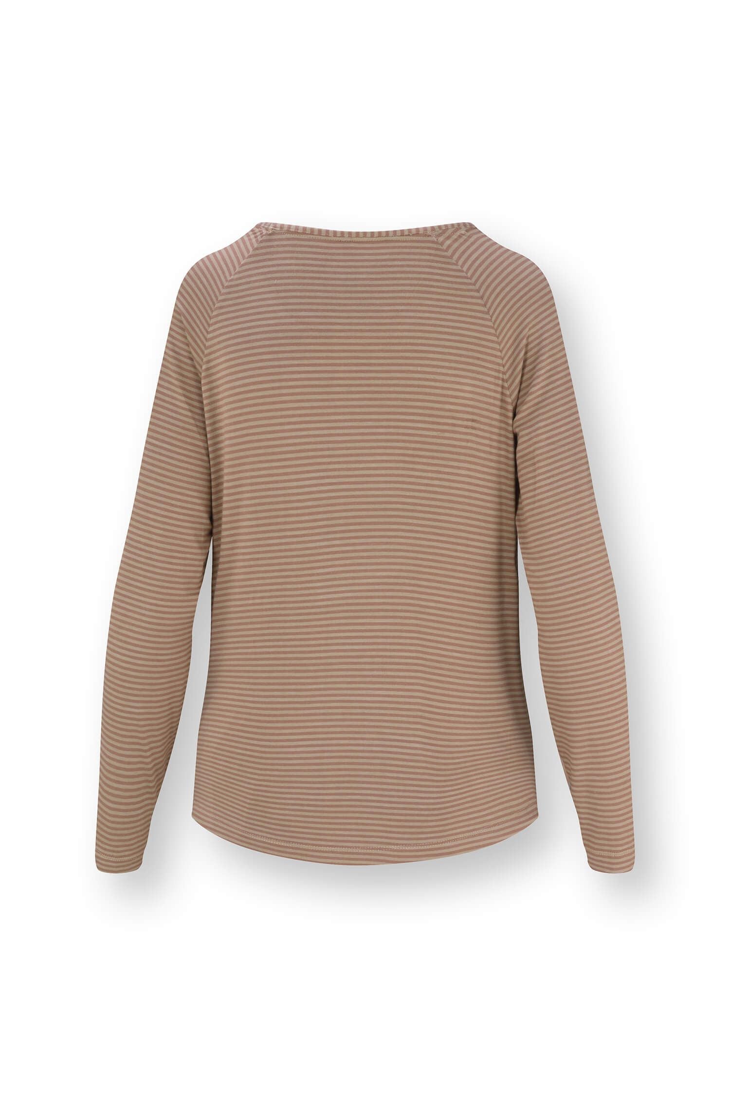 Tina Top Lange Mouw Little Sumo Stripe Zand