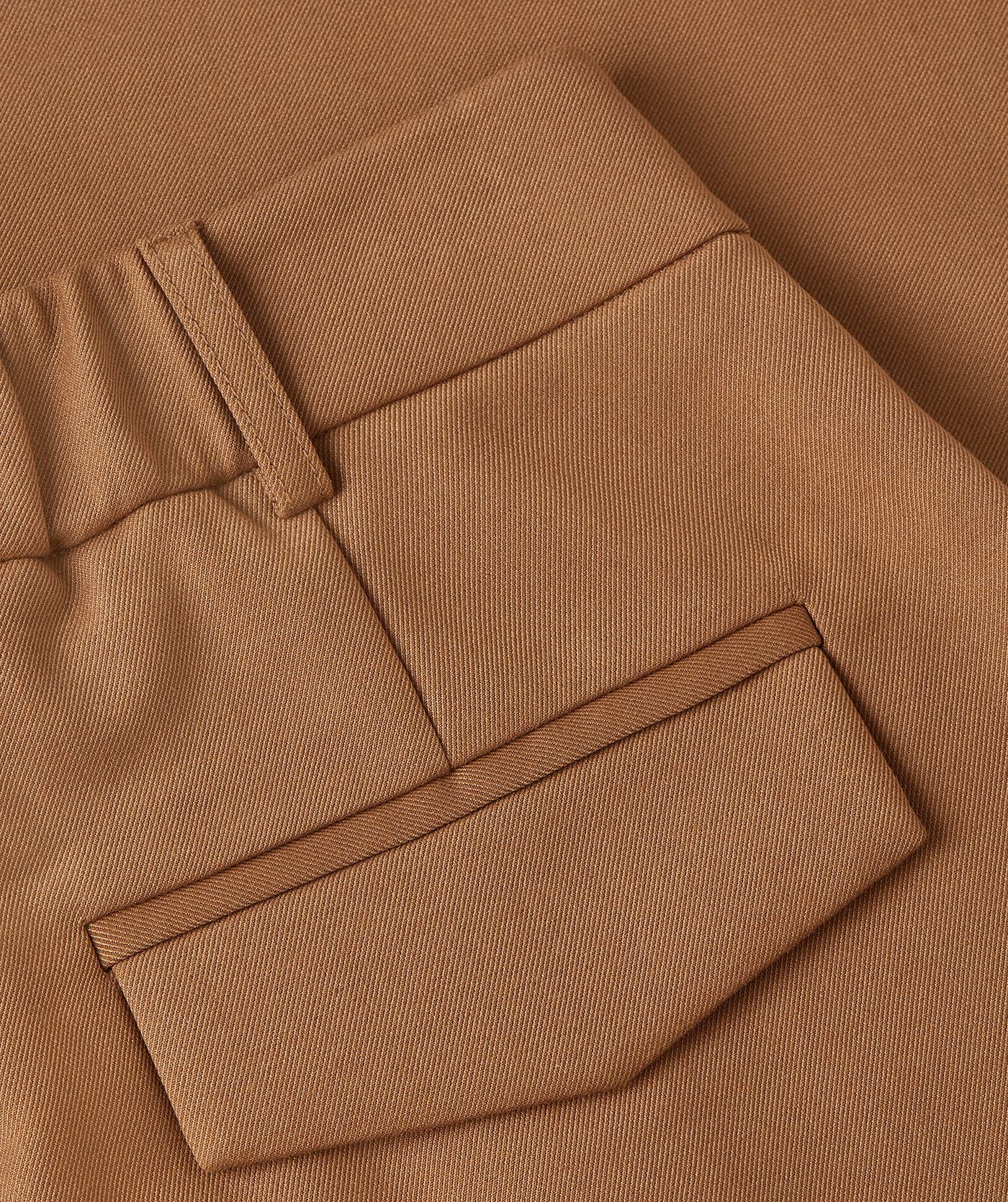 JV-KYLE high waisted balloon fit pantalon - cognac