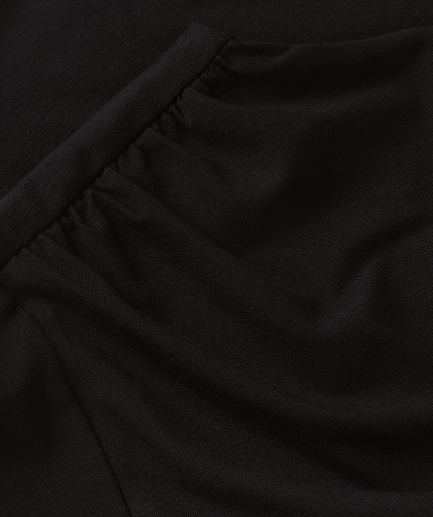 Lenie Slim Fit Top - Zwart