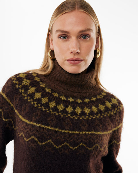 Nordic jacquard jumper