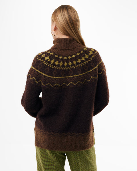 Nordic jacquard jumper