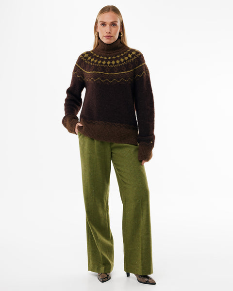 Nordic jacquard jumper