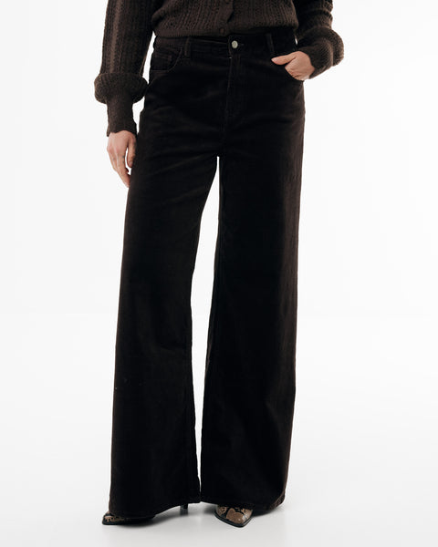 Corduroy pants  dark brown