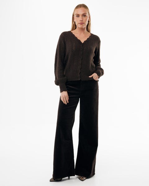 Corduroy pants  dark brown