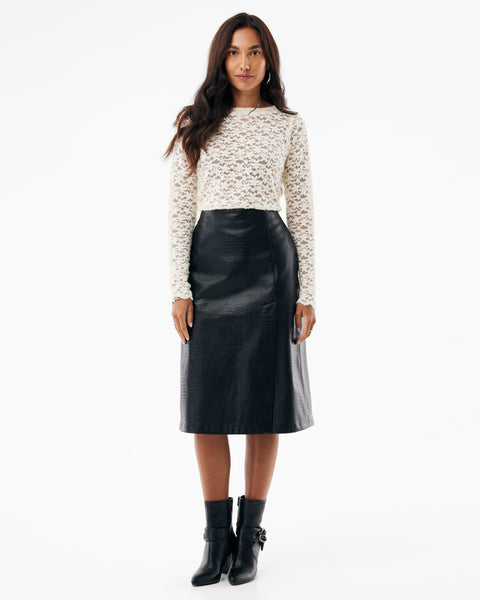 Flower lace top