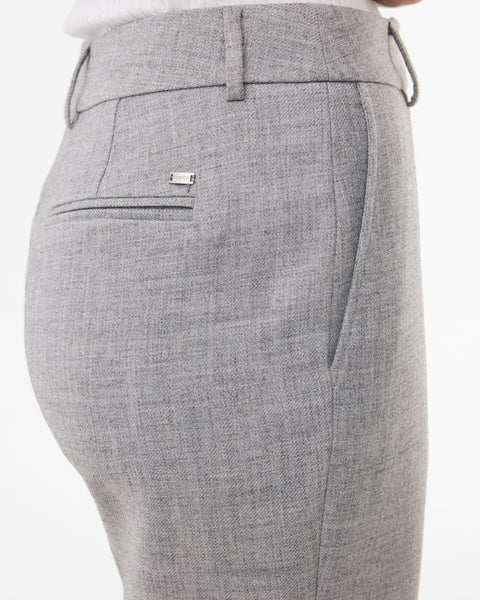 Melange broek light grey