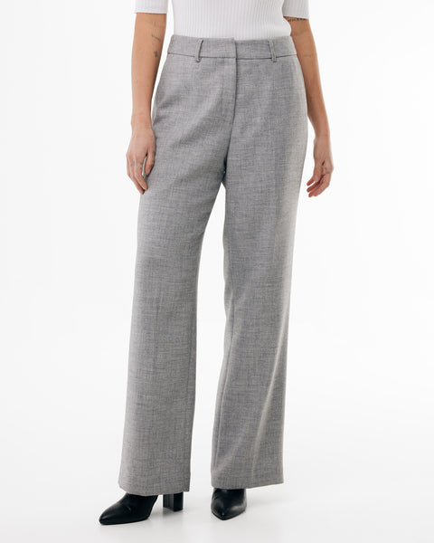 Melange broek light grey