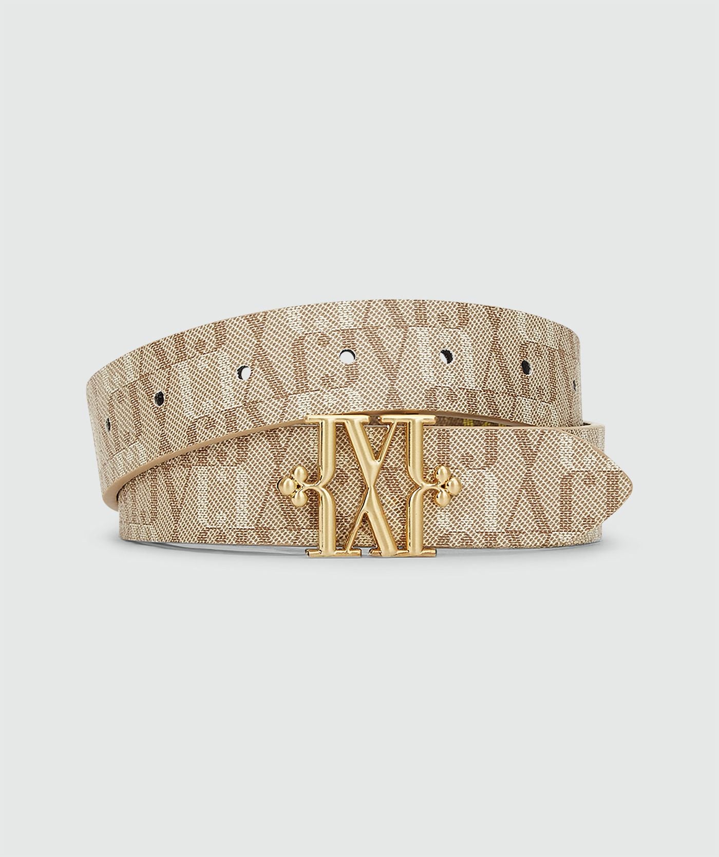 JV-PERRI Riem met Logo - Beige