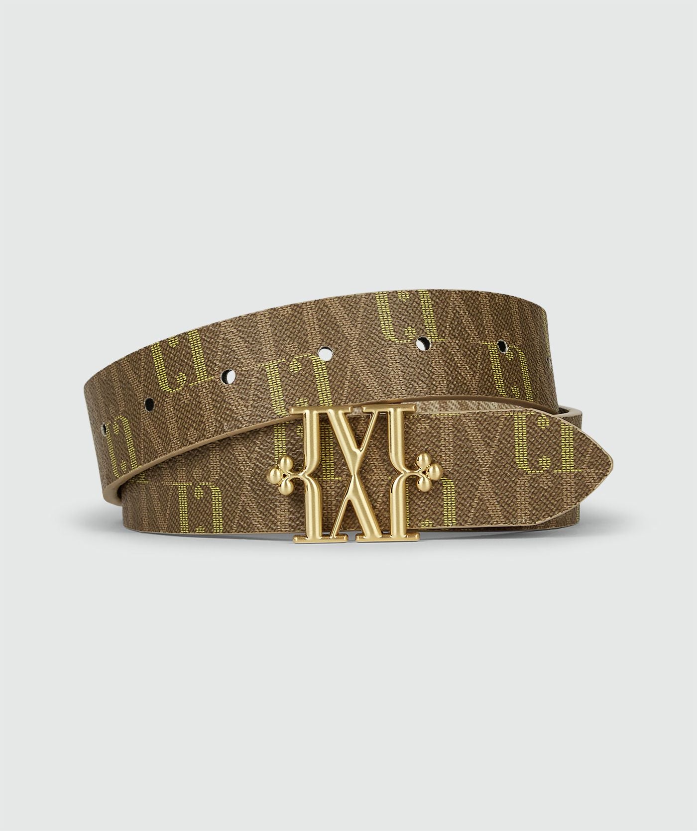 JV-PERRI Riem met Logo - Beige
