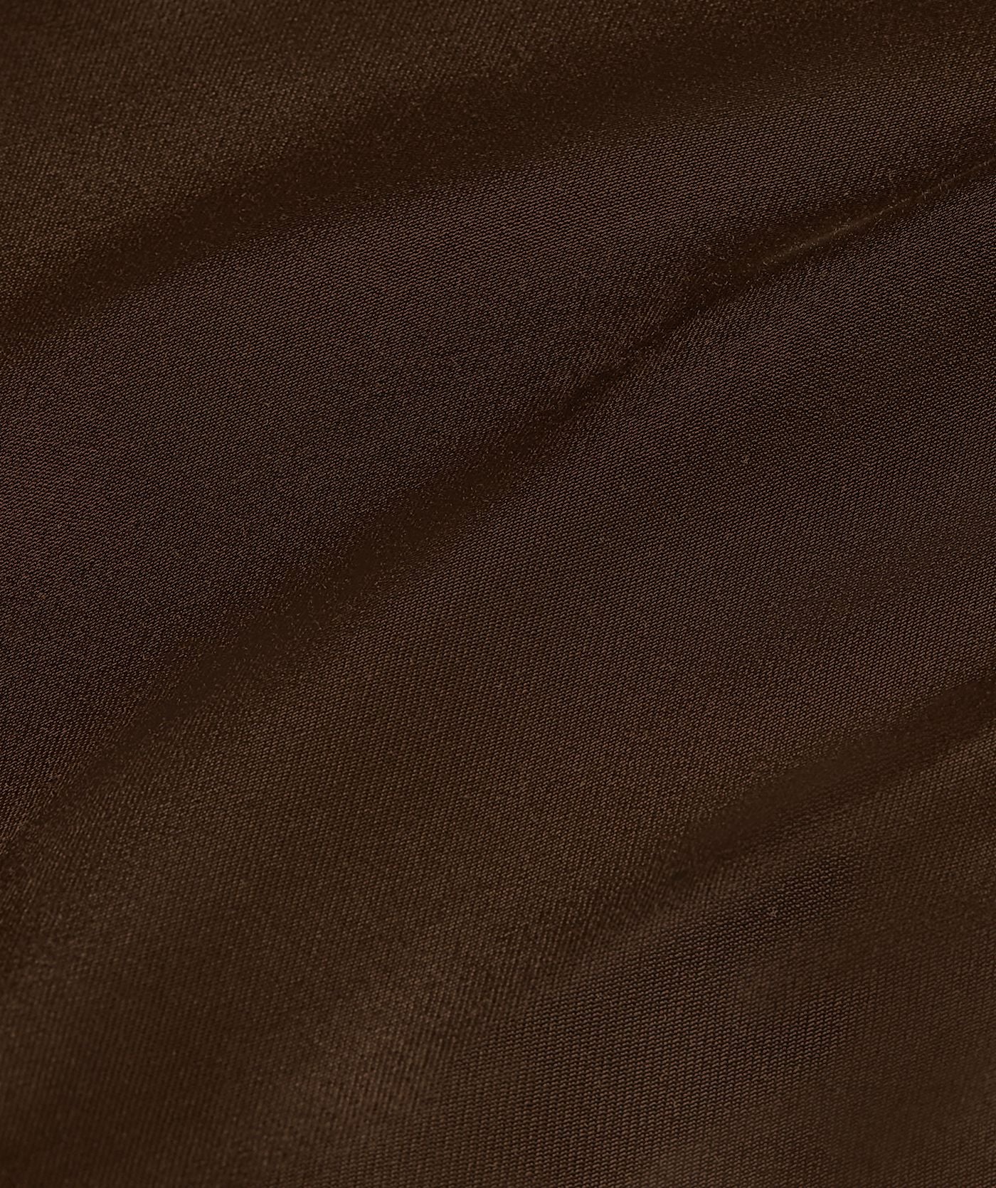 Yamicia overslag maxi rok in satijn look - bruin